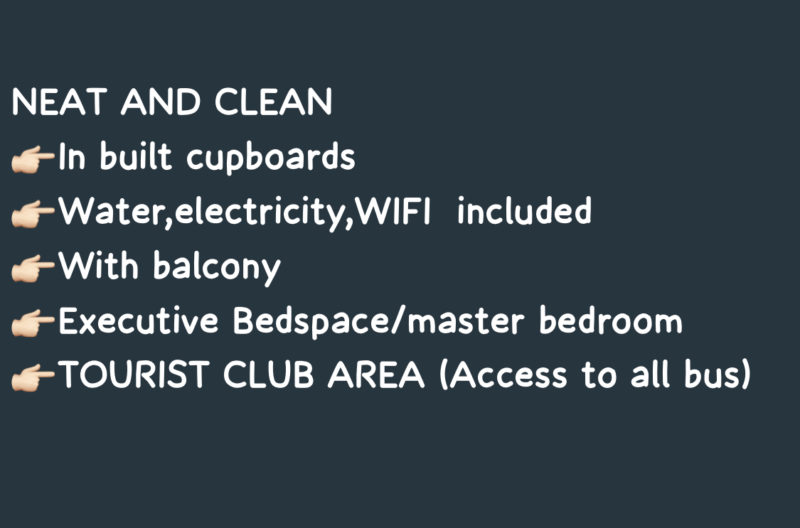 Bed Space for rent in Abu Dhabi ewaar