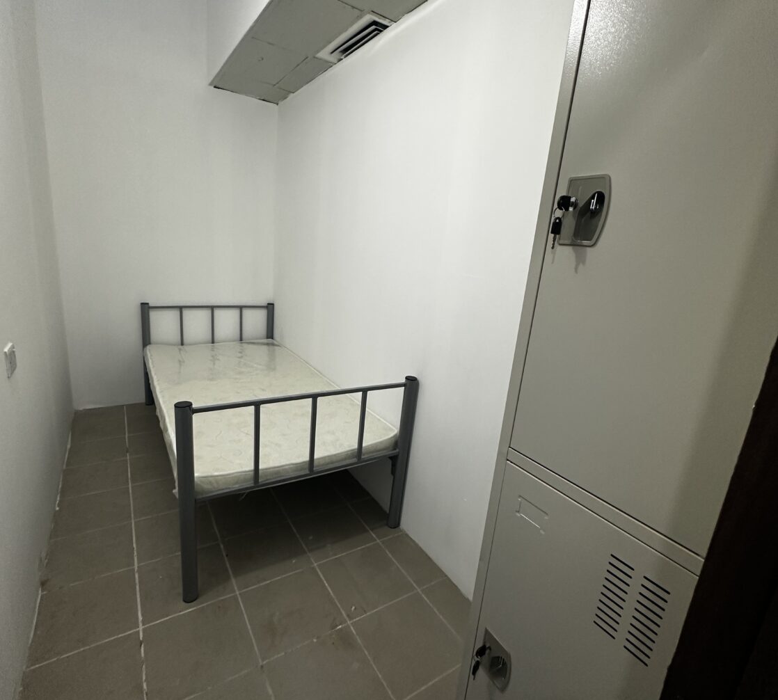 Big Close partition room available for rent at Abu Dhabi navigate area